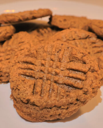 3 ingredient peanut butter cookies