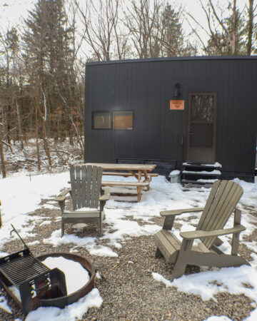 Postcard Cabin with firepit